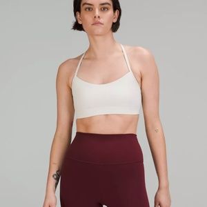 Lululemon Flow Y Bra Nulu (Bone)